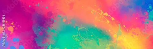 Panel kuchenny z motywem bright Abstract watercolor drawing on a paper image 
