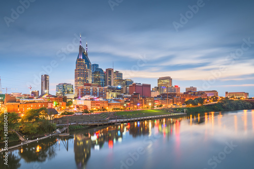 Nashville  Tennessee  USA skyline