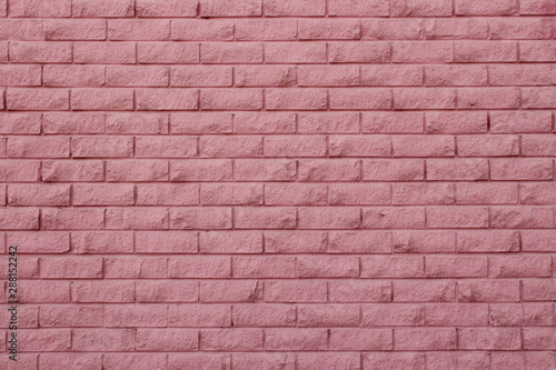 Light urban pink brick wall textured background