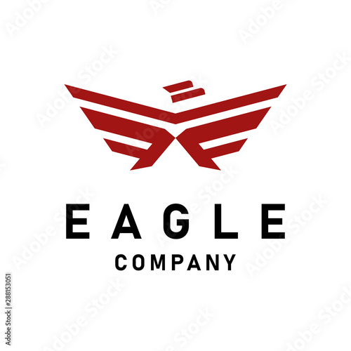 FF letters and eagle logo combinations