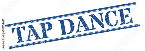 tap dance stamp. tap dance square grunge sign. tap dance