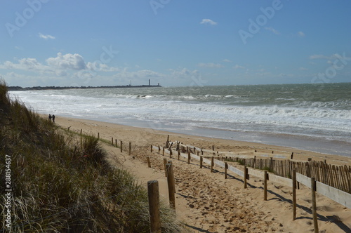 Vagues en bord de mer