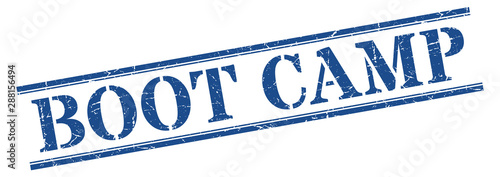 boot camp stamp. boot camp square grunge sign. boot camp