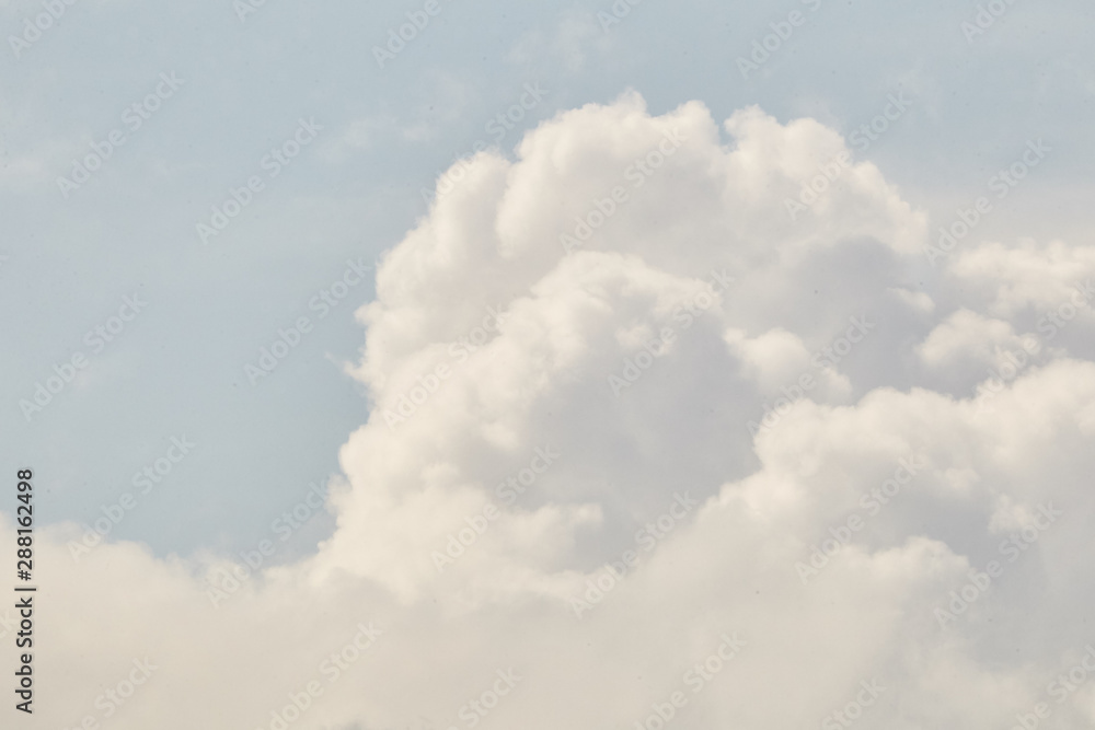Beautiful cumulus clouds a summer day Beautiful cumulus clouds a summer day