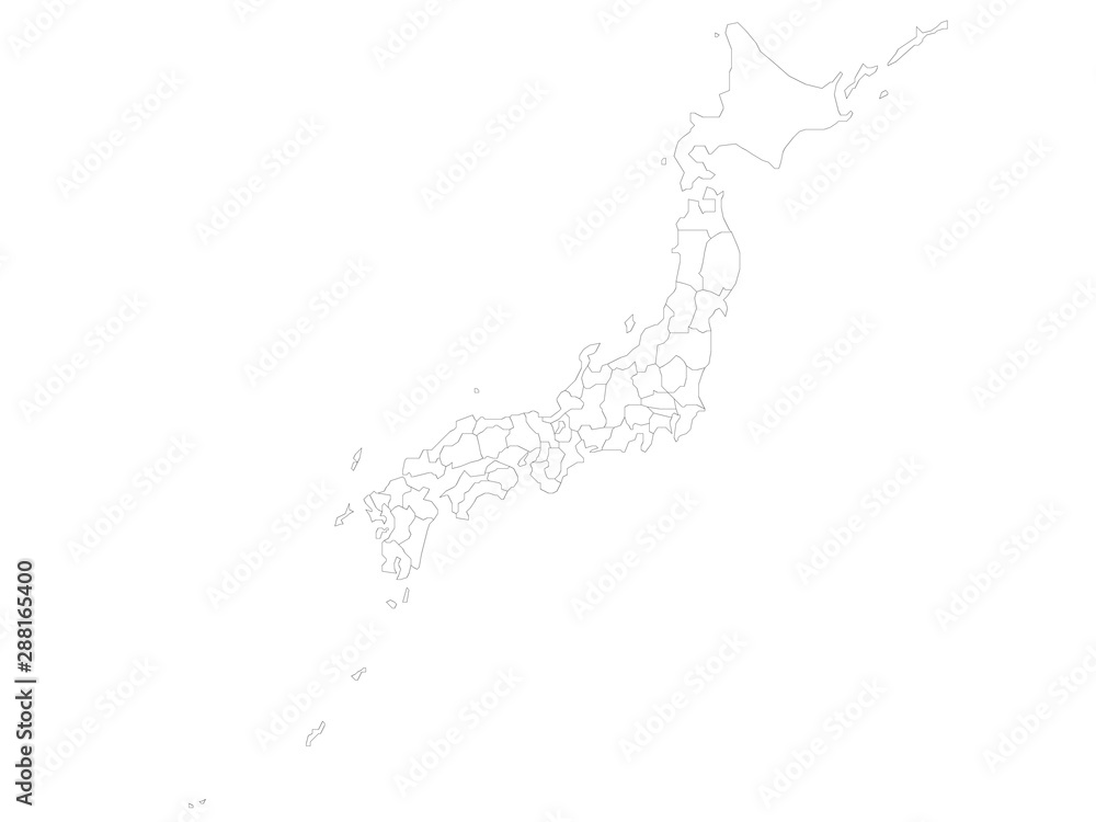 日本地図 ベクター 日本地図 ベクター