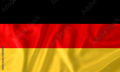 Germany waving flag