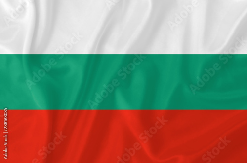 Bulgaria waving flag