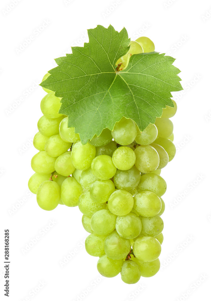 Ripe sweet grapes on white background Ripe sweet grapes on white background