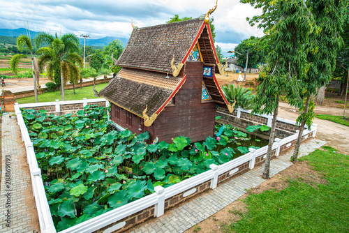 Old church in the Phuttha Eoen temple photo