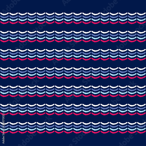 Ethnic boho seamless pattern. Lace. Embroidery on fabric. Patchwork texture. Weaving. Traditional ornament. Tribal pattern. Folk motif. Can be used for wallpaper, textile, wrapping, web. 