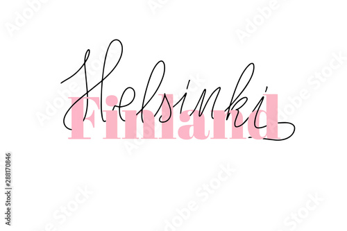 Inspirational handwritten brush lettering. Vector calligraphy illustration
