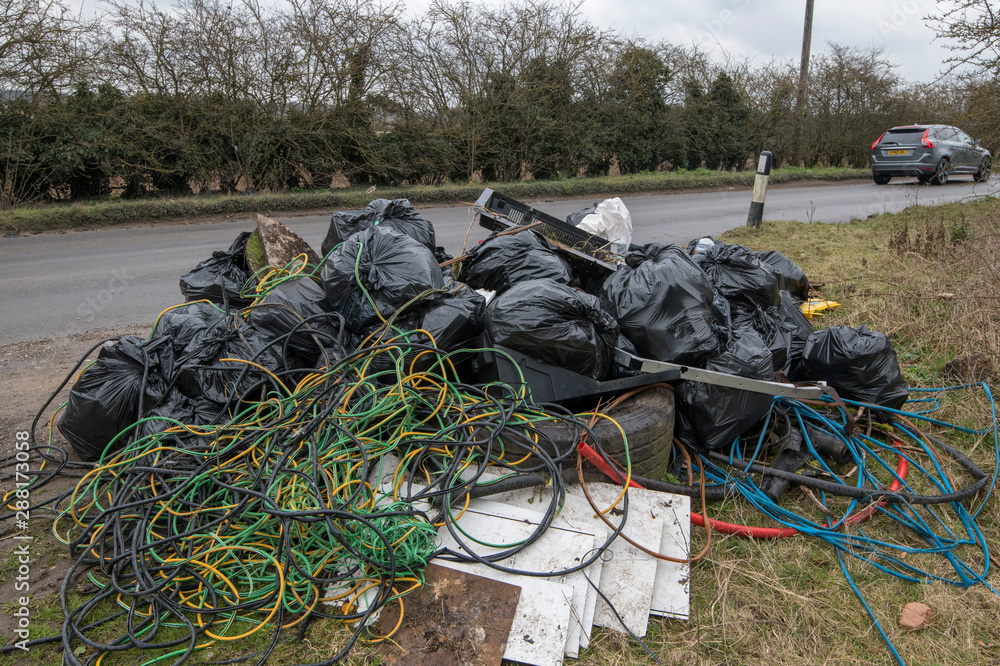 Obraz premium Fly Tipping