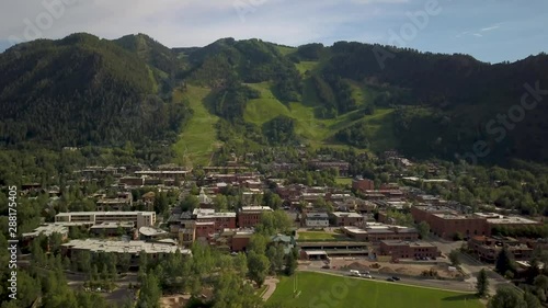 322 Aspen Colorado Aerial Summer