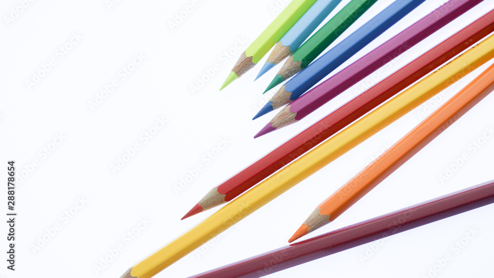 色鉛筆のイメージ背景素材