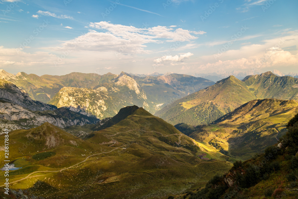 Sunset in the Carnic Alps, Friuli Venezia-Giulia, Italy Sunset in the Carnic Alps, Friuli Venezia-Giulia, Italy