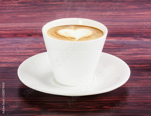 Coffee white cup
