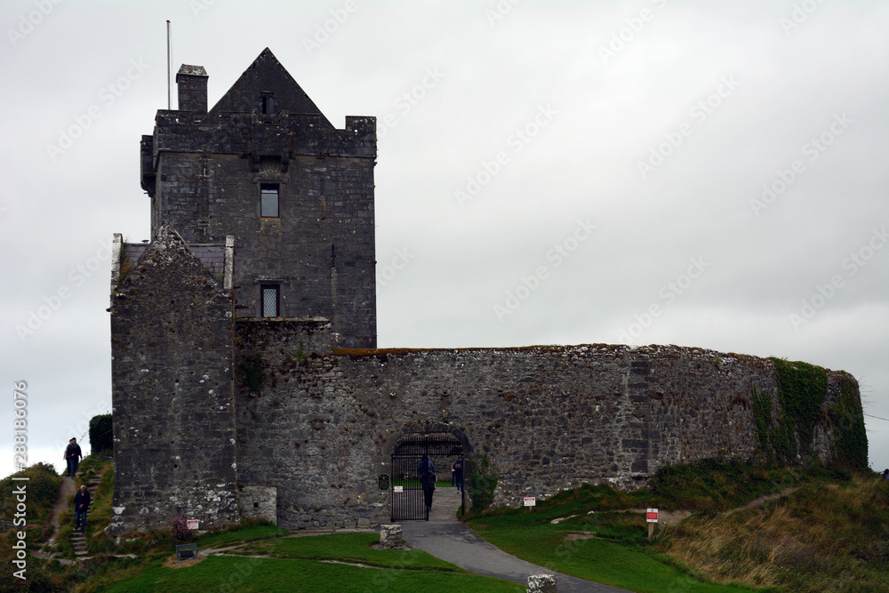 Medieval castle, Dunguaire, Ireland