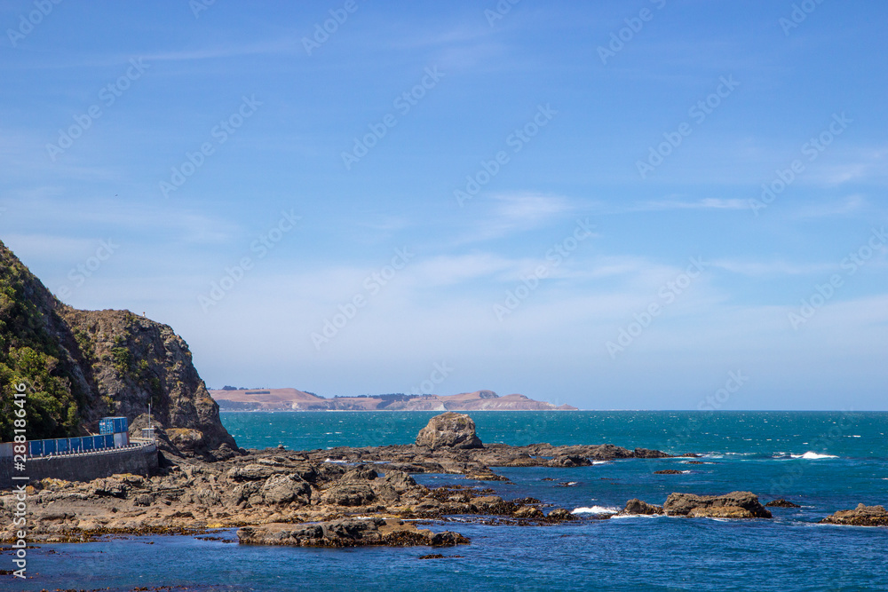 Amazing seascape view near Kaikoura, New Zealand Amazing seascape view near Kaikoura, New Zealand