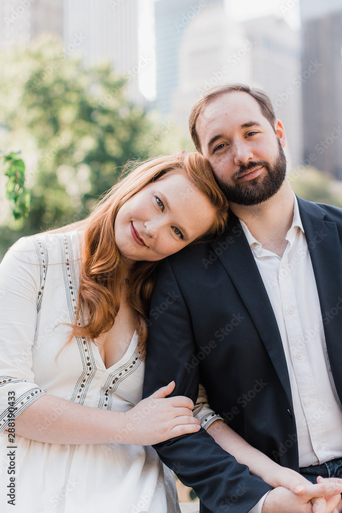 They're engaged! They're engaged!