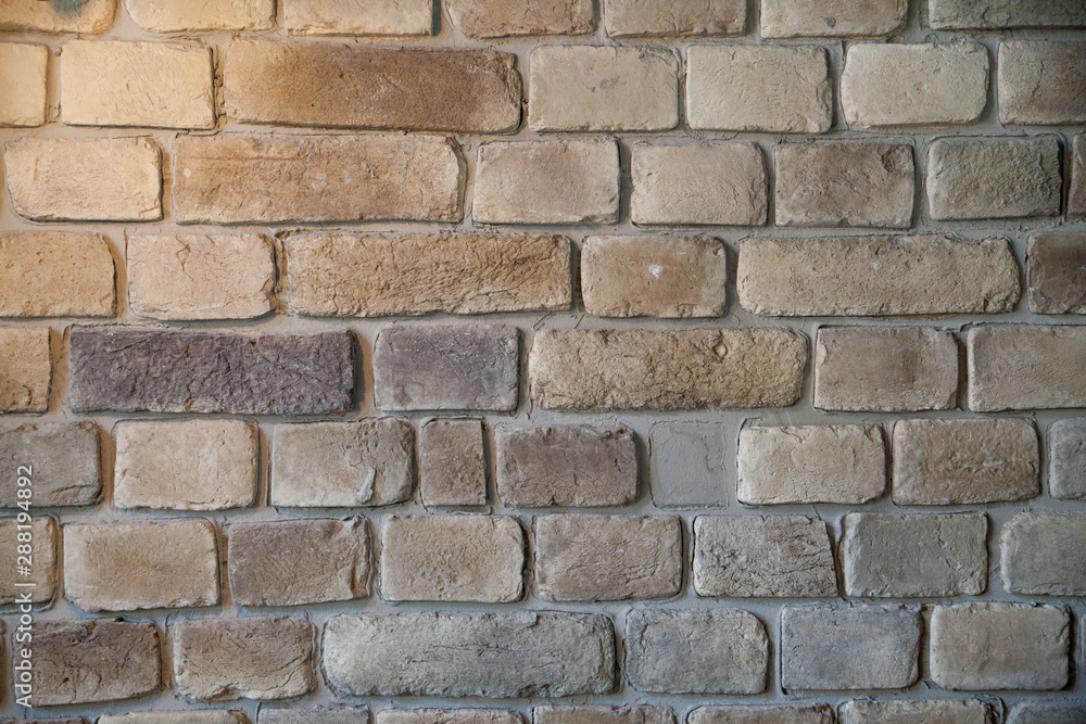 Naklejka premium decorative brick wall