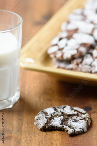 Chocolate Crinkle Cookies photo