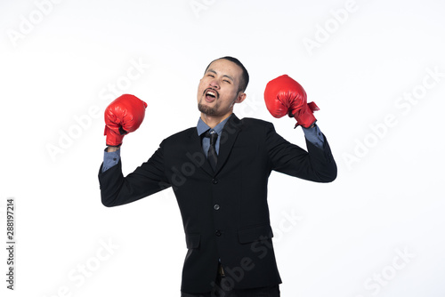 business people who are hap...