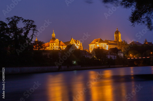 neuburg ad danau Bavarian city famous for its castle on the romantic road photo