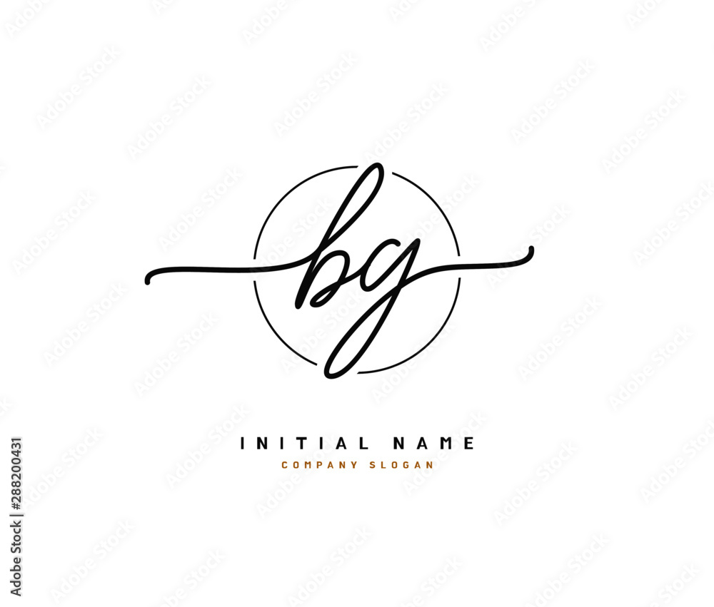 B G BG Beauty vector initial logo, handwriting logo of initial signature, wedding, fashion, jewerly, boutique, floral and botanical with creative template for any company or business. B G BG Beauty vector initial logo, handwriting logo of initial signature, wedding, fashion, jewerly, boutique, floral and botanical with creative template for any company or business.