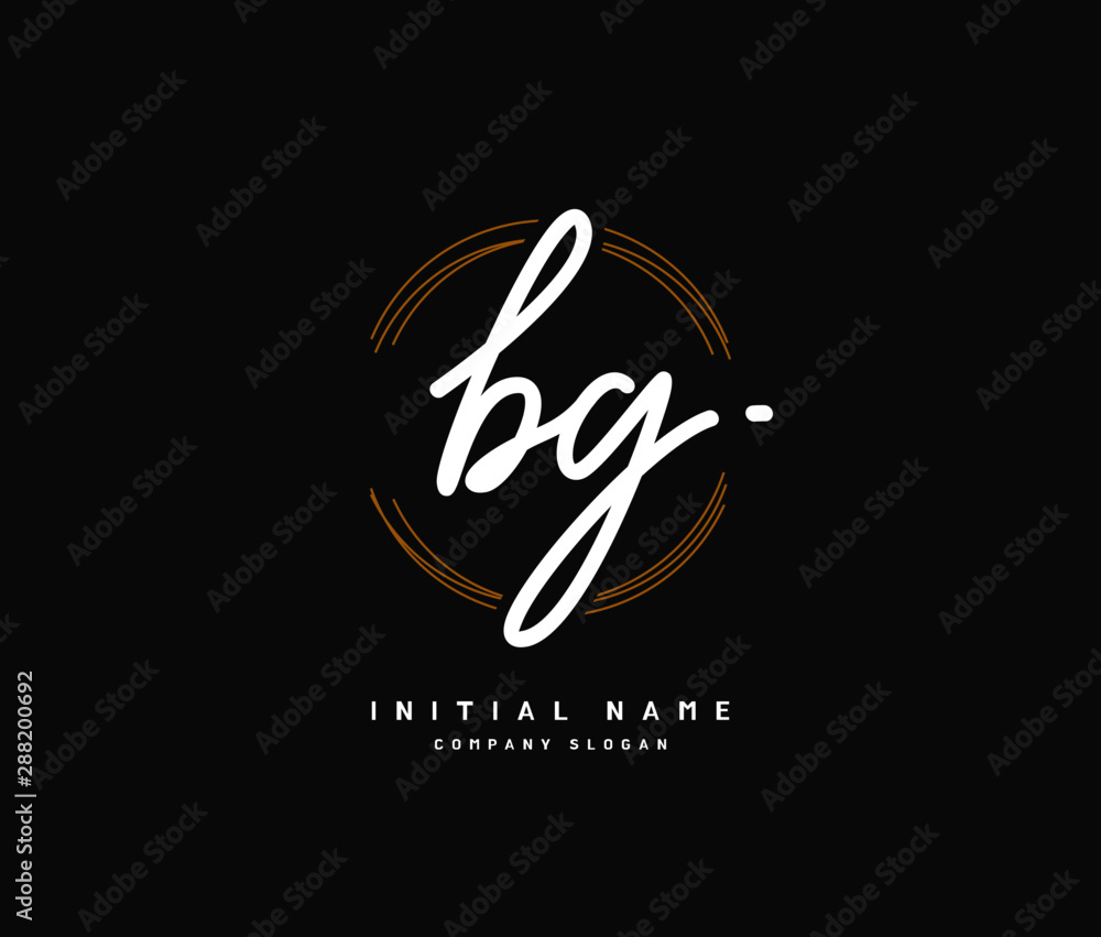 B G BG Beauty vector initial logo, handwriting logo of initial signature, wedding, fashion, jewerly, boutique, floral and botanical with creative template for any company or business. B G BG Beauty vector initial logo, handwriting logo of initial signature, wedding, fashion, jewerly, boutique, floral and botanical with creative template for any company or business.