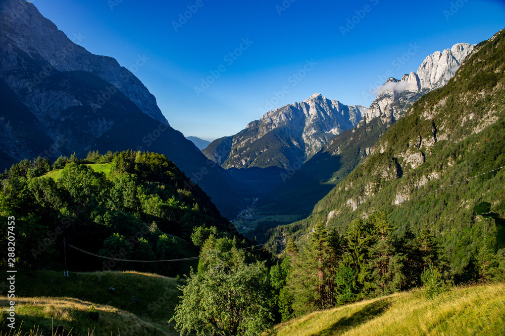 Slowenien 2019 Sommer Wandern Alpen Panorama