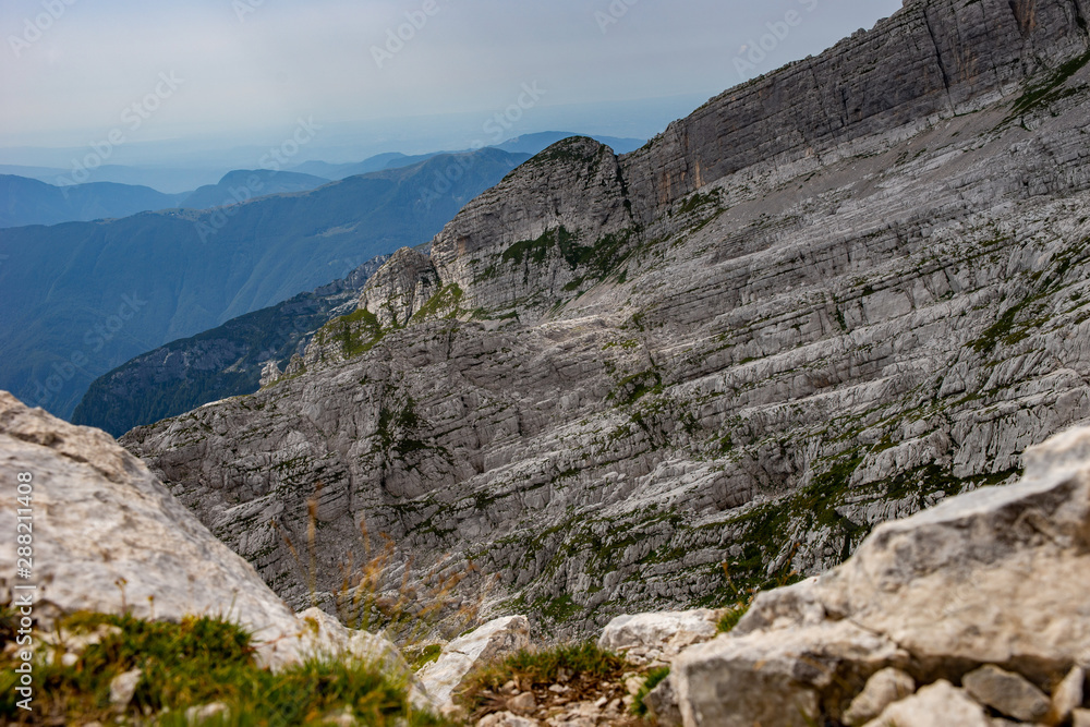 Slowenien Wandern Alpen Berge Natur Panorama Sommer