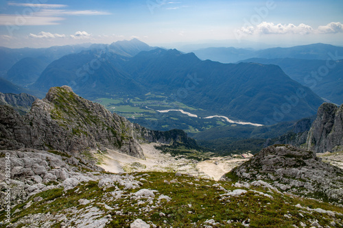 Slowenien Wandern Alpen Berge Natur Panorama Sommer