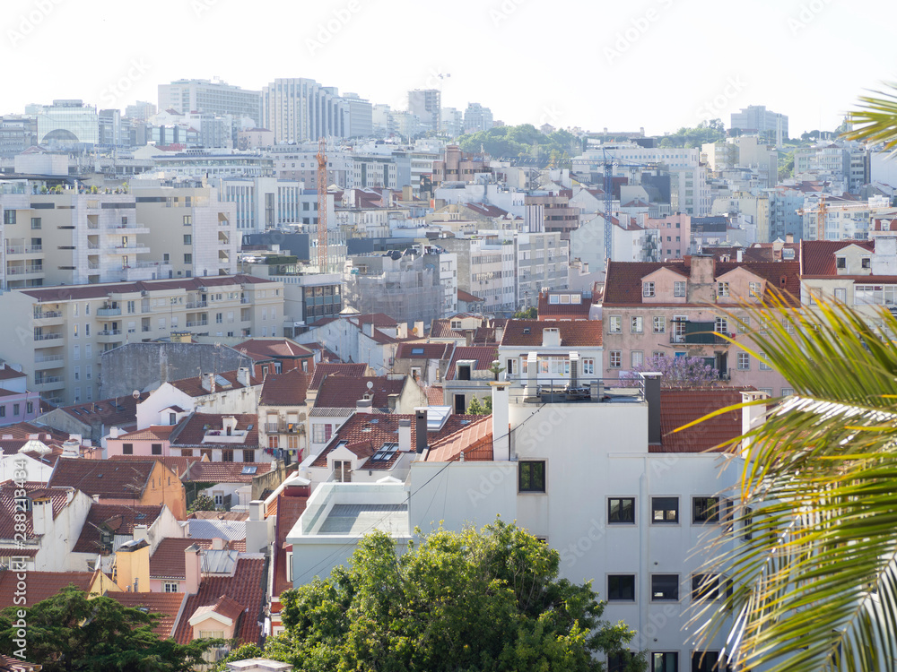 Obraz premium Skyline of Lisbon, Portugal