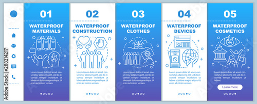 Civil disobedience onboarding mobile web pages vector template. Responsive smartphone website interface idea with linear illustrations. Social protest webpage walkthrough step screens. Color concept