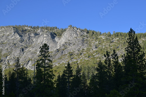 A mountain view from Pyramid Creek California. 