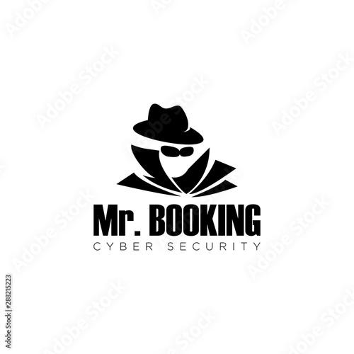 Cyber Security Consulting Logo Mr.Booking