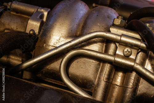 Fuel pipes. The fuel system of the car