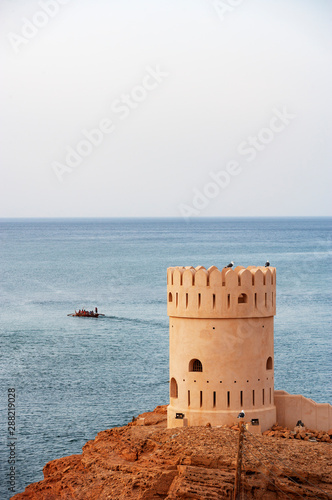 Defense tower, Sur, Oman