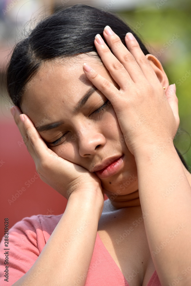 A Stressed Diverse Person A Stressed Diverse Person
