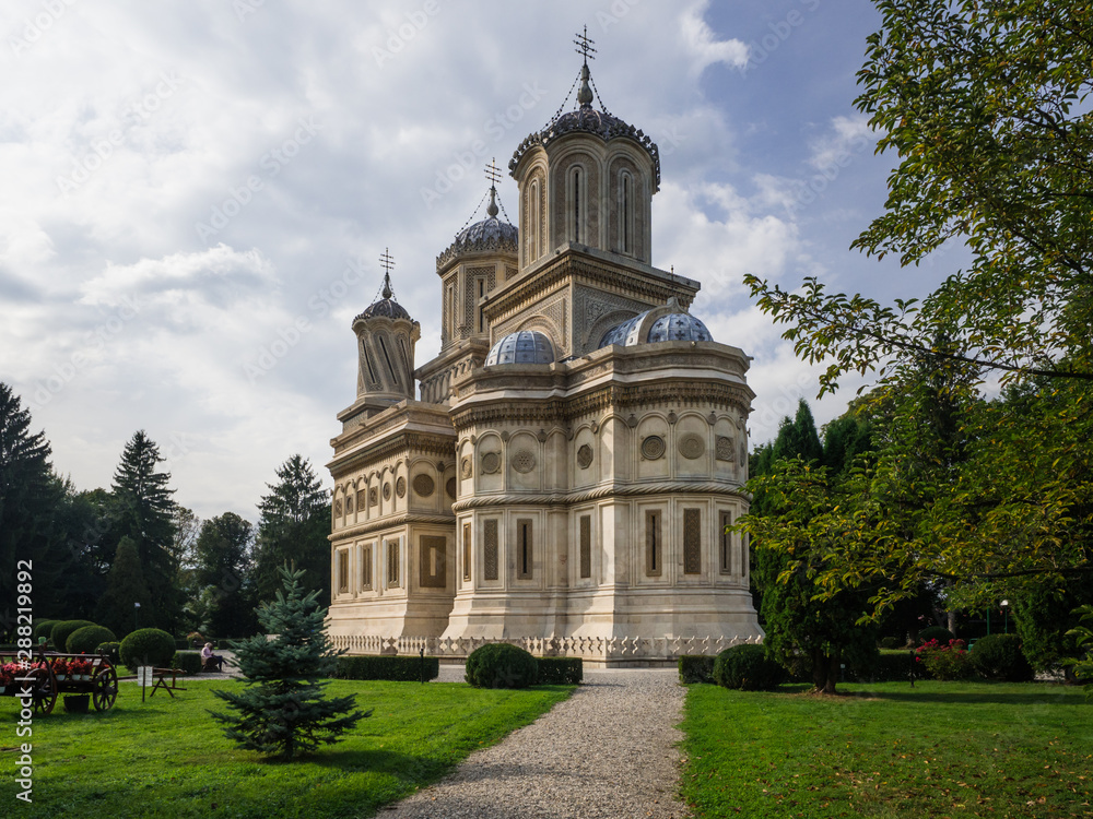 Das Kloster Curtea de Arges in Rumänien (Arges).. Das Kloster Curtea de Arges in Rumänien (Arges)..