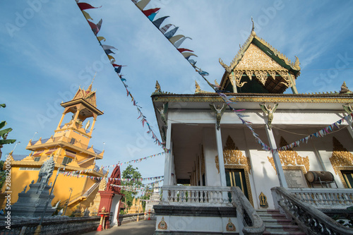 CAMBODIA BATTAMBANG WAT NOREA TEMPLE photo