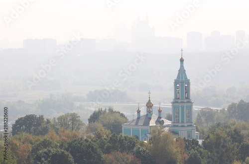 Moscow city church russia