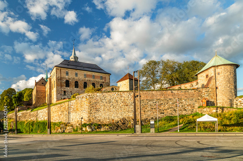 Canvas Print Akershus Fortress in Oslo, Norway