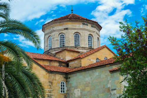 dome ofHagia Sophia Museum Trabzon, north eastern turkey.