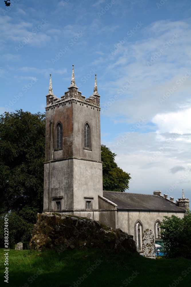 St. Patrick Church, Hill of Tara, Ireland - obrazy, fototapety, plakaty 