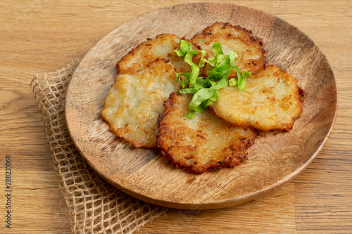 Potato Pancakes, Draniki, Deruny, Potato Latkes or Boxties © ange1011