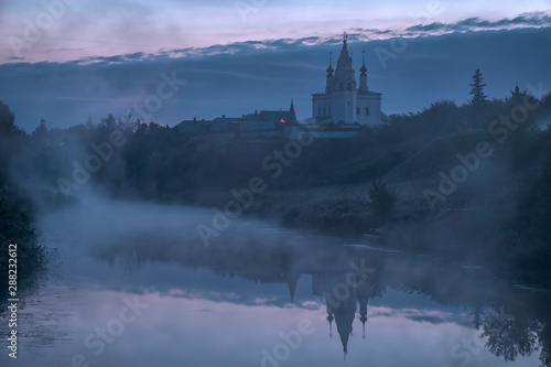 Half an hour before dawn in Suzdal
