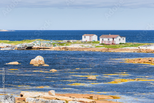 The fishing village of Joe Batt's Arm, Fogo Island, Newfoundland and Labrador, Canada photo