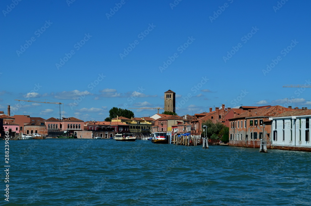 Murano in der Lagune von Venedig