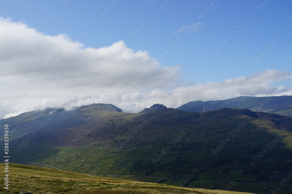 Snowdonia National Park Landscape - Wales UK